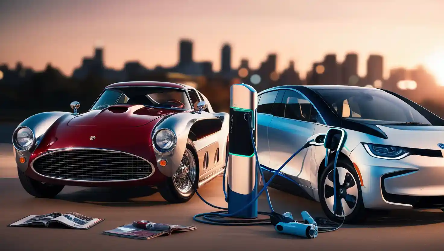 automobiles de collection vs électriques