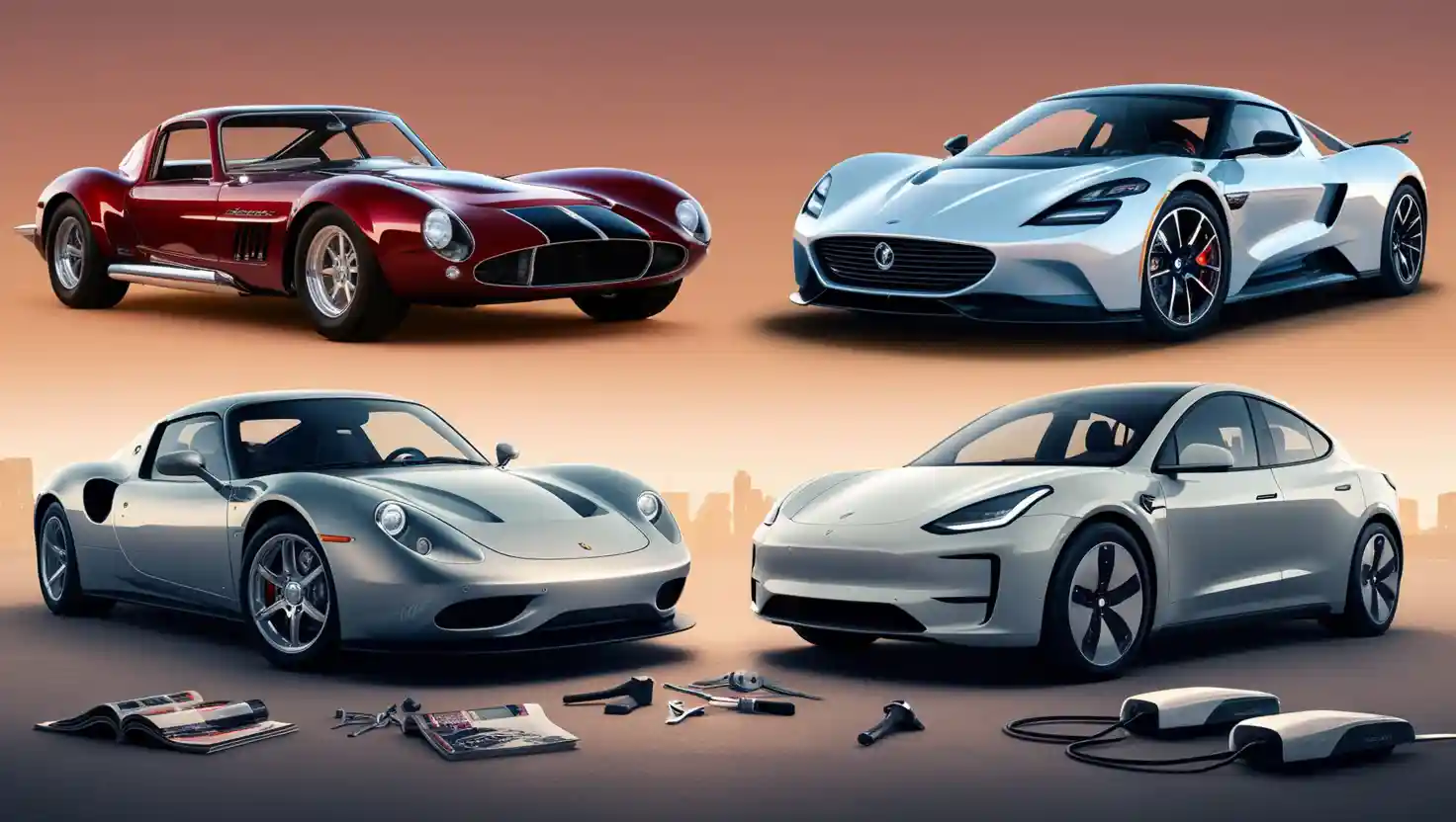 autos de collection vs électriques